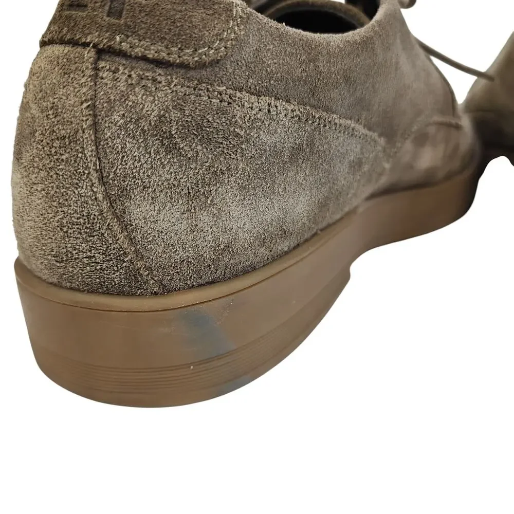George Brown BILT Mens Sherman Derby Suede Lace Up Shoe Size 11‎ Brown Casual